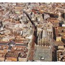 Italy Milan Milano Cathedral Square Aerial View Royal Palace Vtg Postcard 4X6