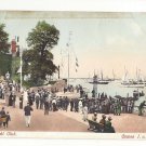 UK England Isle of Wight Yacht Club Cowes I. o. W. Boats Postcard Vintage c 1910