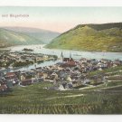 Germany Bingen und Bingerbruck Rhein River Dr Trenkler Co Postcard Vintage c 1910