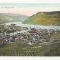 Germany Bingen und Bingerbruck Rhein River Dr Trenkler Co Postcard Vintage c 1910