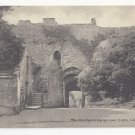 UK Isle of Wight Carisbrooke Castle Courtyard England Vtg T Piper Postcard