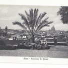 Roma Italy Rome Panorama dal Pincio Vintage Postcard