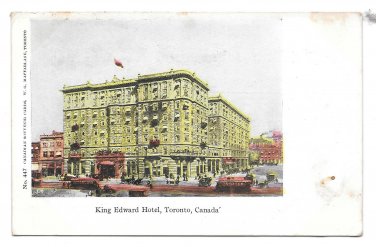 Canada Toronto King Edward Hotel Vintage Private Postcard MacFarlane
