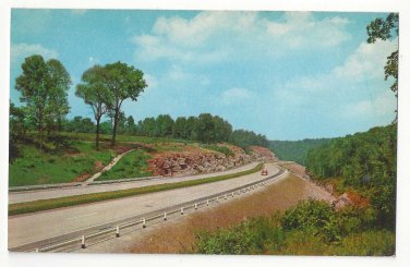 KY Kentucky Turnpike Highway Interstate Rte I-65 Curteich Vintage 1956 Postcard K1999