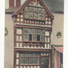 England UK Stratford on Avon Harvard House Vtg Peacock Stylochrom Postcard c1910 England UK Stratford on Avon Harvard House Vtg Peacock Stylochrom Postcard c1910