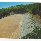 Greece Delphi Stadium Ancient Greek Ruins Vtg Postcard 4X6