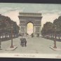 France Paris L'Arc de Triomphe Vtg Neurdein Postcard c 1910 Champs Elysees