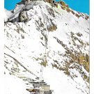 Germany Alps Zugspitze Ski Lift to Schneefernerhaus Hotel Vtg Huber Postcard 4X6