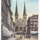 Switzerland Luzern Lucerne Hofkirche E Goetz Postcard Vintage ca 1910