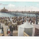 Netherlands Holland Hague Scheveningen Strand Wandelhoofd Beach c 1910 Postcard