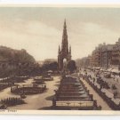 UK Scotland Edinburgh Princes Street Scott Monument Gardens Vtg Photochrom Postcard UK Scotland Edinburgh Princes Street Scott Monument Gardens Vtg Photochrom Postcard
