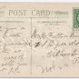 Glad Easter Greetings Silver Cross Bells Embossed John Winsch Vintage Easter Postcard