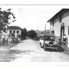 RPPC Spain Frontera Espanola Dancharinea Fonda Urdax Navarra Bus Customs House Hotel inn