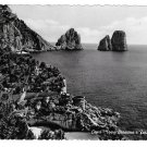 Italy Capri Faraglioni Saracen Tower The Crags Rocks Glossy Photo Postcard 4X6 R. Renza Italy Capri Faraglioni Saracen Tower The Crags Rocks Glossy Photo Postcard 4X6 R. Renza