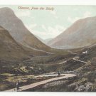 Scotland Glencoe from the Study Argyll Vtg Marshall Wane Caledonia Series Postcard c1910