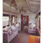 UK Train Royal Saloon Car Interior London North Western Railway Vintage RR Postcard 4X6