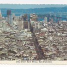 San Francisco CA View from Twin Peaks Bay Bridge Vintage Postcard 4X6