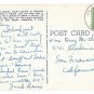 WY Yellowstone Park Sponge Geyser Wyoming Vintage Haynes Linen Postcard