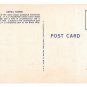 Wyoming Devils Tower Black Hills WY  Vtg Rushmore Linen Postcard
