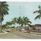FL Fort Lauderdale Residential Street Las Olas Blvd Florida Island Homes Vtg Postcard