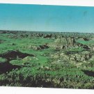 ND Medora Dakota Badlands Painted Canyon Hitching Post Vtg 1973 Postcard