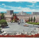 Greece Rhodes Liberty Gate Fortress Walls Rodi Rhodos Vintage Postcard 4X6