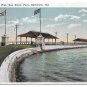 US Bay Shore Park Baltimore MD The Pier Vintage Postcard