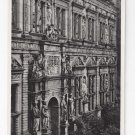 Germany Schloss Heidelberg Otto Heinrichsbau Castle Facade RPPC Vintage Postcard
