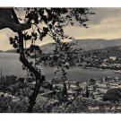 Italy Riviera Rapallo View from Olive Trees Port Harbor Capello RPPC Postcard 4X6 Italy Riviera Rapallo View from Olive Trees Port Harbor Capello RPPC Postcard 4X6