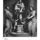 Italy Firenze Madonna of the Harpies Uffizi Gallery Painting Glossy Photo Postcard 4X6 Italy Firenze Madonna of the Harpies Uffizi Gallery Painting Glossy Photo Postcard 4X6