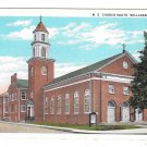 M.E. Church South VA Williamsburg Virginia Vintage Louis Kaufmann Postcard