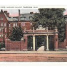 Cambridge MA Harvard University Ve Ri Tas Gate Veritas Vintage Postcard Cambridge MA Harvard University Ve Ri Tas Gate Veritas Vintage Postcard