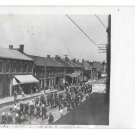 RPPC Dundee Ohio Uniformed King St. Parade Cyko Ansco Real Photo Postcard RPPC Dundee Ohio Uniformed King St. Parade Cyko Ansco Real Photo Postcard
