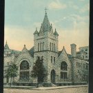 FloridaJacksonville First Christian Church Vintage ca 1910 FL Postcard