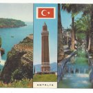 Turkey Antalya Yivli Gooved Minaret Women Cliff Multiview Vintage 4X6 Postcard Turkey Antalya Yivli Gooved Minaret Women Cliff Multiview Vintage 4X6 Postcard