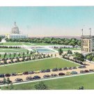 Hotel Continental Washington DC Capitol Plaza View Vintage 1950s Postcard