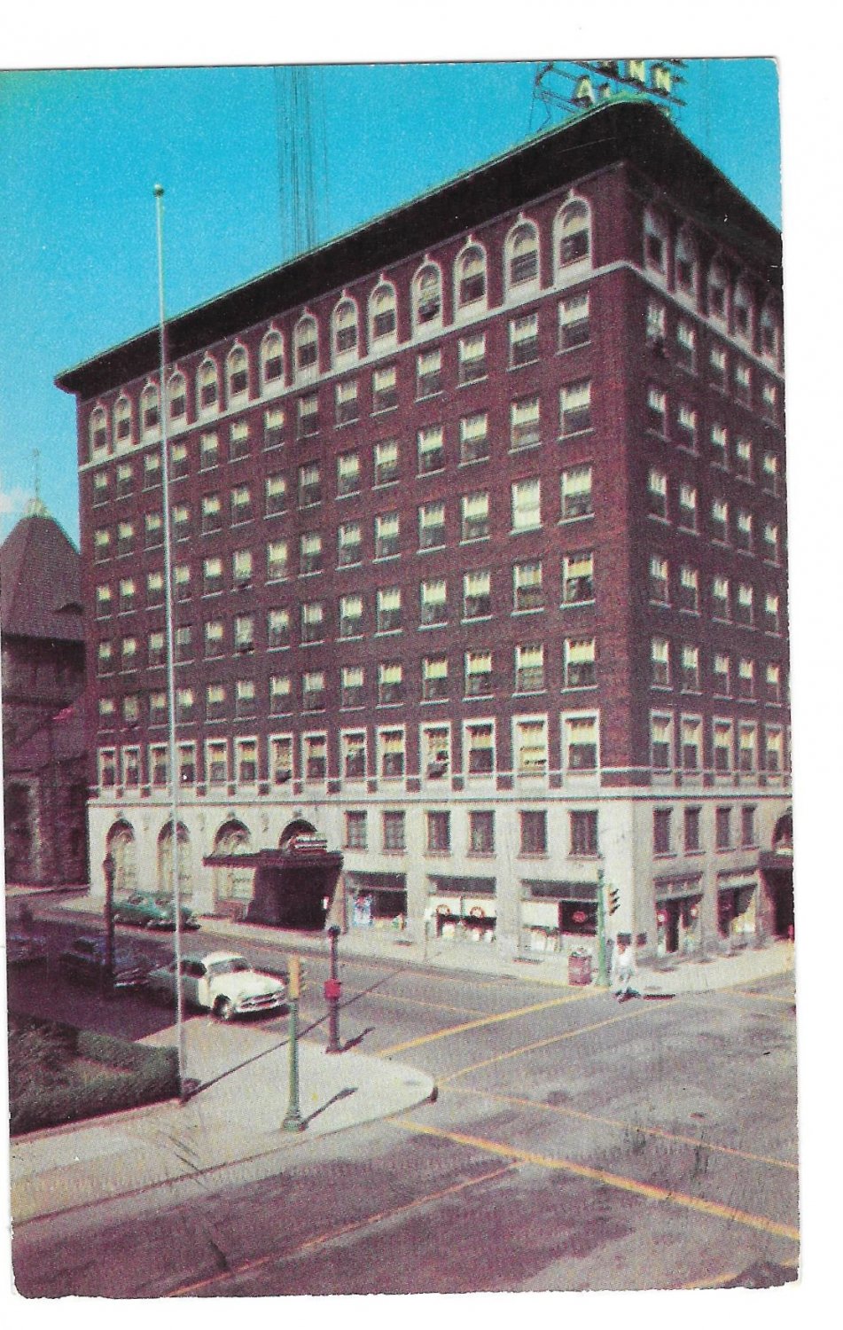 Hotel Penn Alto Altoona PA Vintage 1958 Postcard