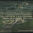 he State Capitol Pennsylvania As Seen At Night Harrisburg PA Vintage Postcard  ca 1915