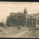 Northfield Seminary Stone Hall East Northfield MA Vintage ca 1910 Postcard