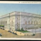 Ohio Public Auditorium Cleveland OH Curteich Linen ca 1935 Postcard Ohio Public Auditorium Cleveland OH Curteich Linen ca 1935 Postcard