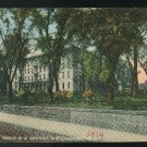 Pennsylvania Park Hotel and PRR Station Williamsport PA Curteich 1914 Postcard