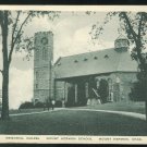 Massachusetts Memorial Chapel Mount Hermon School  MA Albertype Postcard 1942