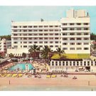 Miami Florida Hotel Resort Sans Souci Swimming Pool View Vintage Postcard