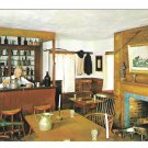 Mystic Seaport CT Taproom Schaefers Souter Tavern Interior Vintage Postcard
