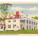 VA George Washingtons Mansion Mount Vernon Vintage B S Reynolds Linen Postcard VA George Washingtons Mansion Mount Vernon Vintage B S Reynolds Linen Postcard