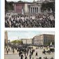 Germany Berlin Changing the Guard Unter den Linden New Guardhouse Two Vintage Postcards