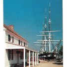 CT Mystic Seaport Schaefers Spouter Tavern Whale Ship Charles W Morgan Vintage Postcard