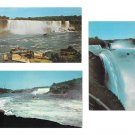 Niagara Falls Canada 3 Postcards American Horseshoe Falls Maid of the Mist Niagara Falls Canada 3 Postcards American Horseshoe Falls Maid of the Mist