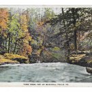 PA View From The Top Bushkill Falls Vintage ANC Waterfall Postcard PA View From The Top Bushkill Falls Vintage ANC Waterfall Postcard