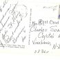 Hello from Pompano Beach Florida Inland Water Way Boats Vintage Greetings Postcard
